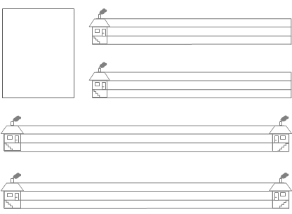 Große Lineatur und Schreiblinien zum Schreiben lernen